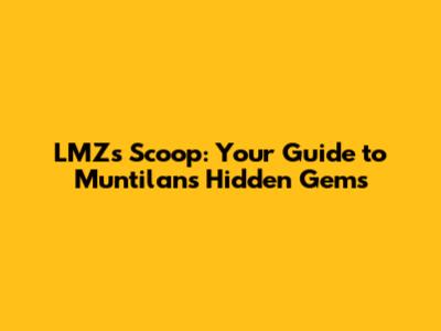 LMZ's Scoop: Your Guide to Muntilan's Hidden Gems